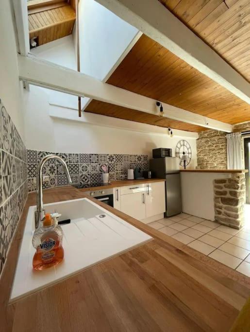 Maison De Pecheur Bord De Mer Bois Et Pierre 6-8 Pers Plobannalec エクステリア 写真