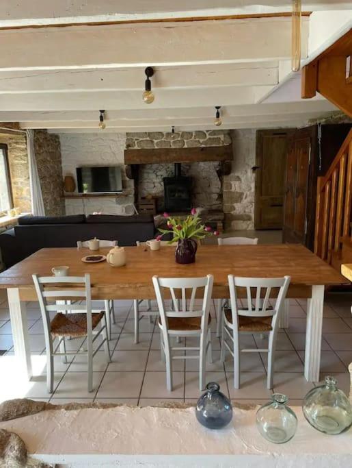 Maison De Pecheur Bord De Mer Bois Et Pierre 6-8 Pers Plobannalec エクステリア 写真